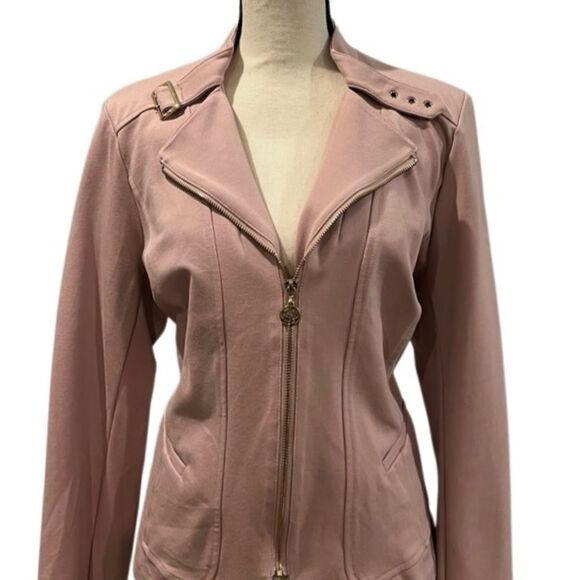 Torrid Light Pink Moto Jacket - Picture 2 of 12